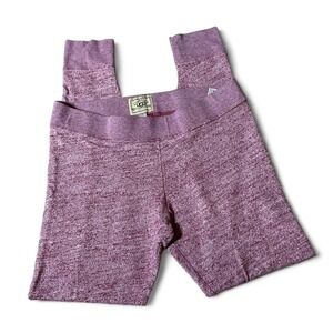 UGG Australia Women Heathered Pink Knit Jogger Lounge Pants UA6163W M